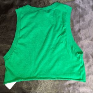 Cropped Green Top